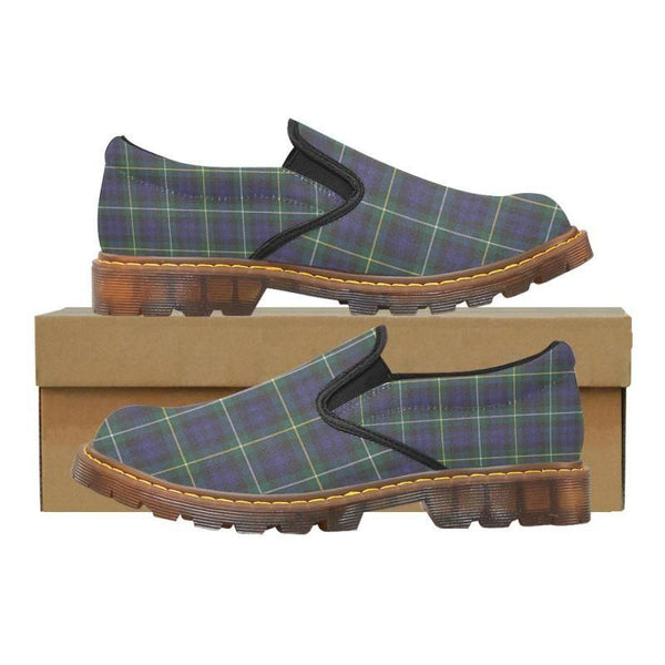 Campbell Modern Tartan Plaid Martin Loafer