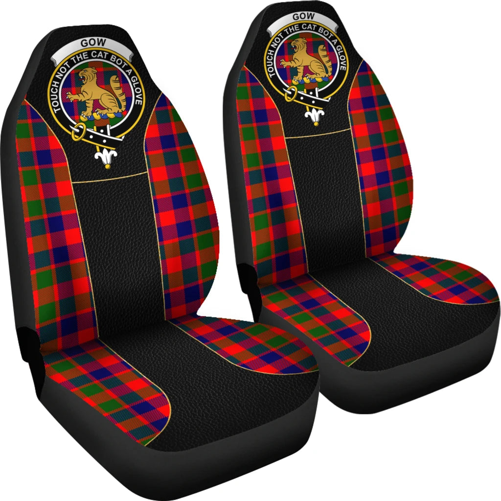 Gow (Or Mcgouan) Tartan Car Seat Cover Special Style