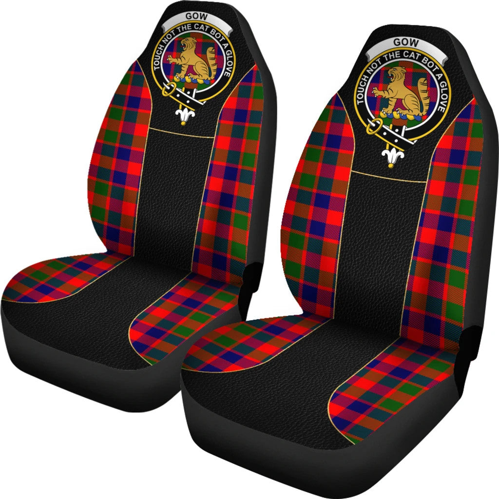 Gow (Or Mcgouan) Tartan Car Seat Cover Special Style