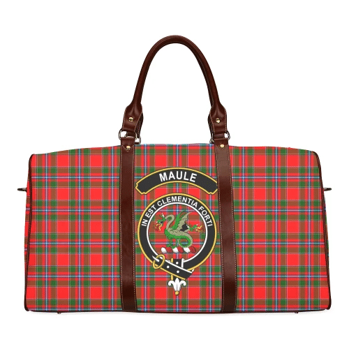 Maule Tartan Crest Travel Bag