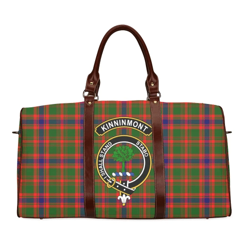 Kinninmont Tartan Crest Travel Bag
