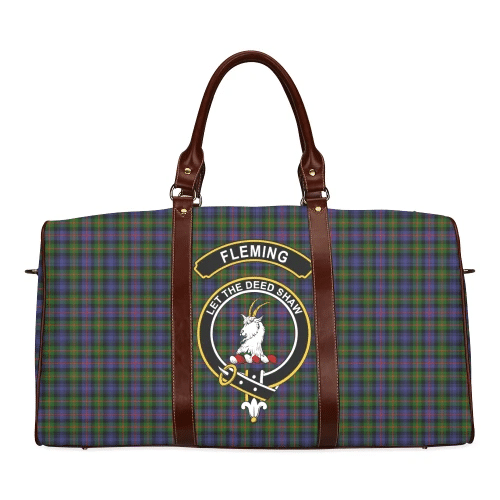 Fleming Tartan Crest Travel Bag