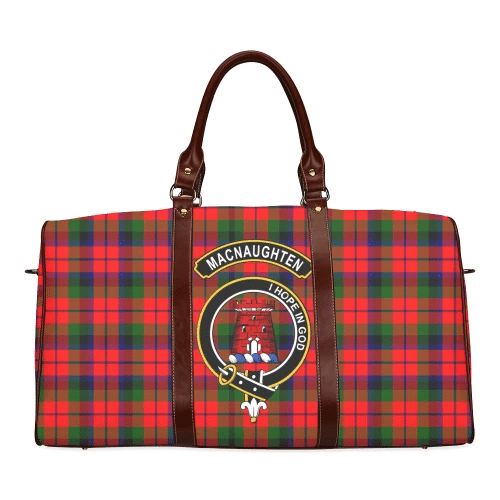 MacNaughten Tartan Crest Travel Bag