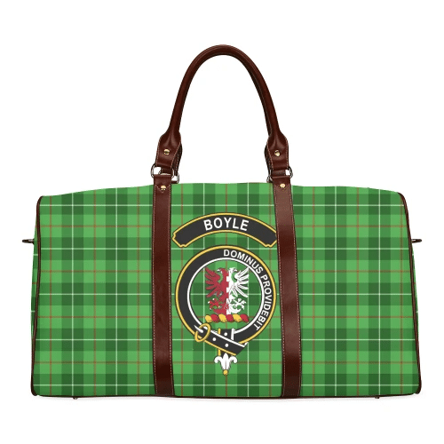 Boyle Tartan Crest Travel Bag