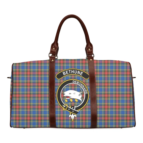 Bethune Tartan Crest Travel Bag