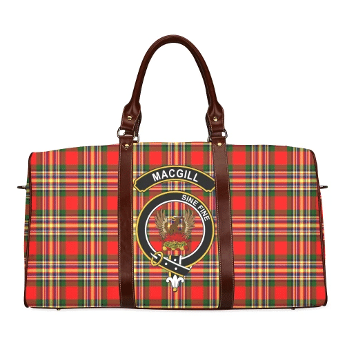 MacGill (Makgill) Tartan Crest Travel Bag