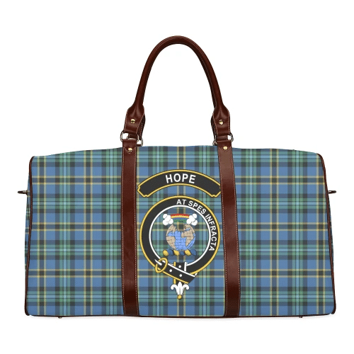 Hope Tartan Crest Travel Bag