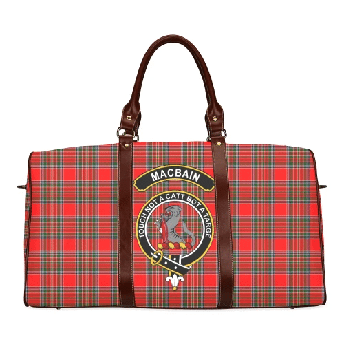 MacBain Tartan Crest Travel Bag