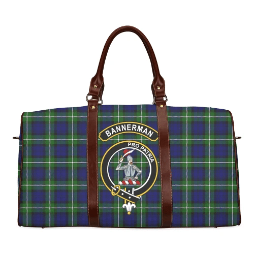 Bannerman Tartan Crest Travel Bag