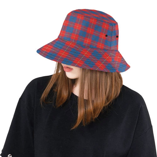 Scottish Tartan Galloway Red Clan Bucket Hat