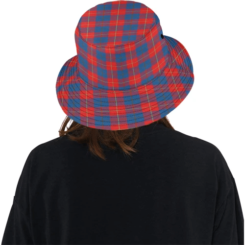 Scottish Tartan Galloway Red Clan Bucket Hat