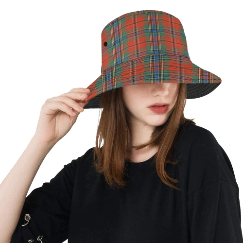 Scottish Tartan Maclean Of Duart Ancient Clan Bucket Hat