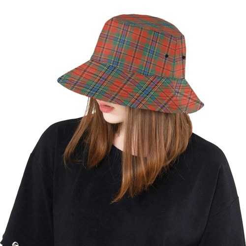 Scottish Tartan Maclean Of Duart Ancient Clan Bucket Hat