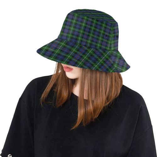 Scottish Tartan Mackenzie Modern Clan Bucket Hat