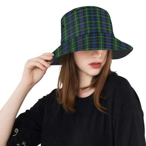 Scottish Tartan Mackenzie Modern Clan Bucket Hat