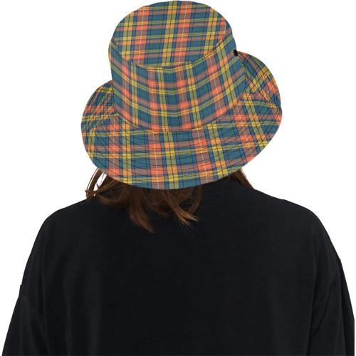 Scottish Tartan Buchanan Ancient Clan Bucket Hat