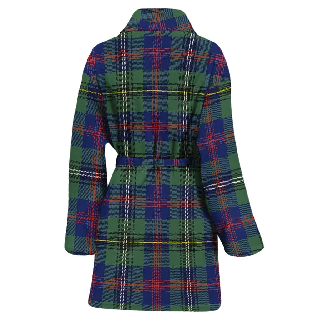 Wood Modern Tartan Classic Bath Robe