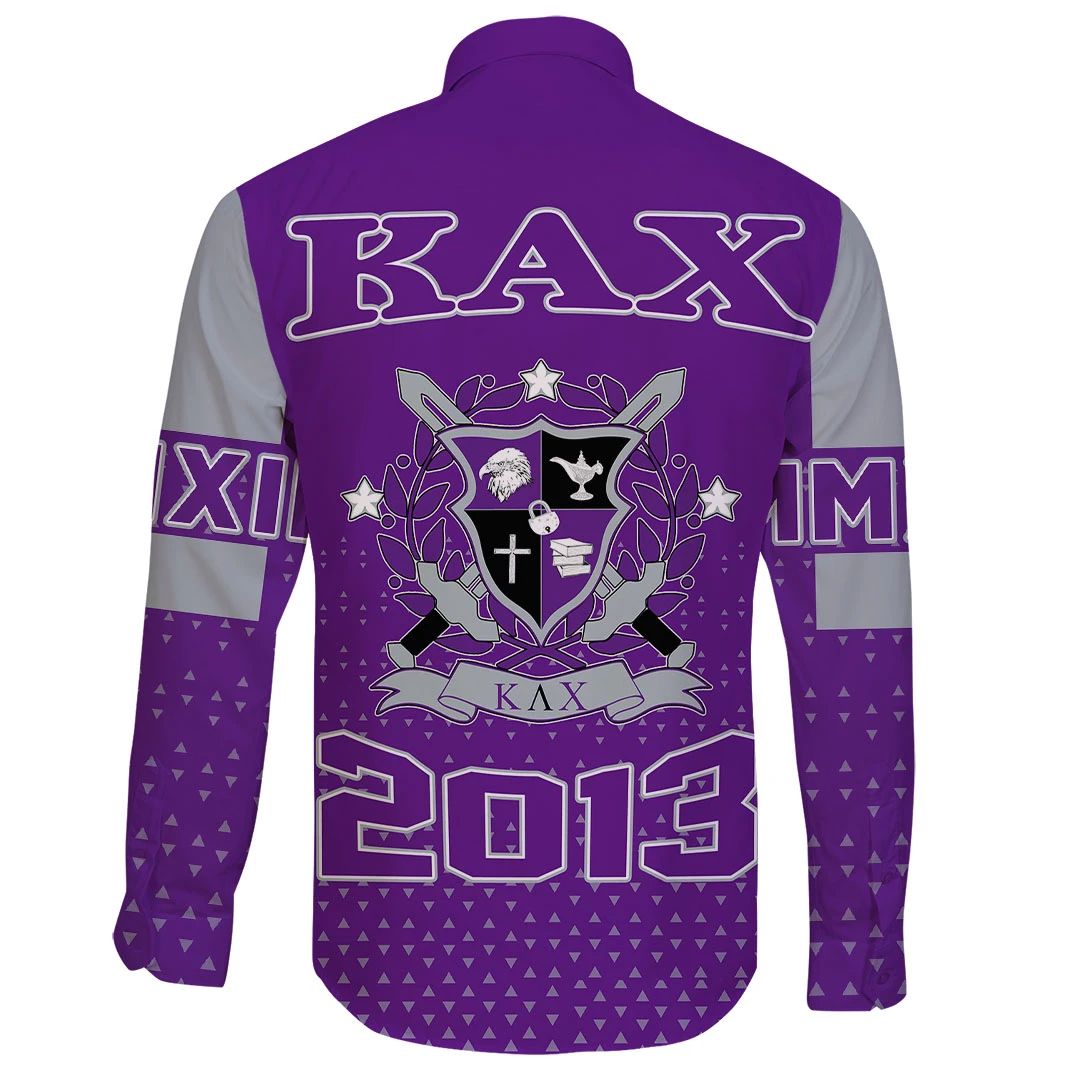 Shirt - MM Kappa Lambda Chi  Long Sleeve Button Shirt