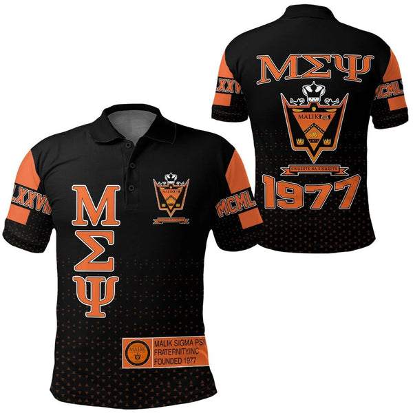 Polo - MCM Malik Sigma Psi Polo Shirts