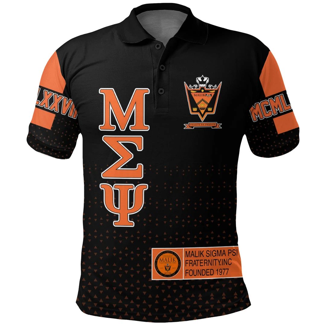 Polo - MCM Malik Sigma Psi Polo Shirts