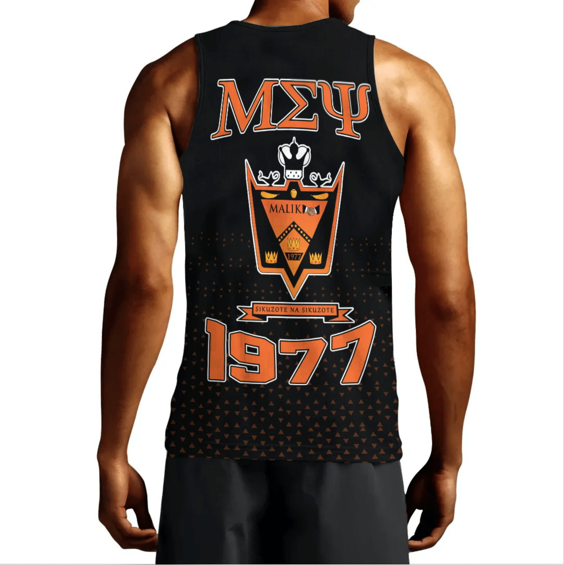 Tank Top - MCM Malik Sigma Psi Tank Top