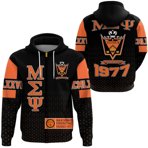 MCM Malik Sigma Psi Zip Hoodie