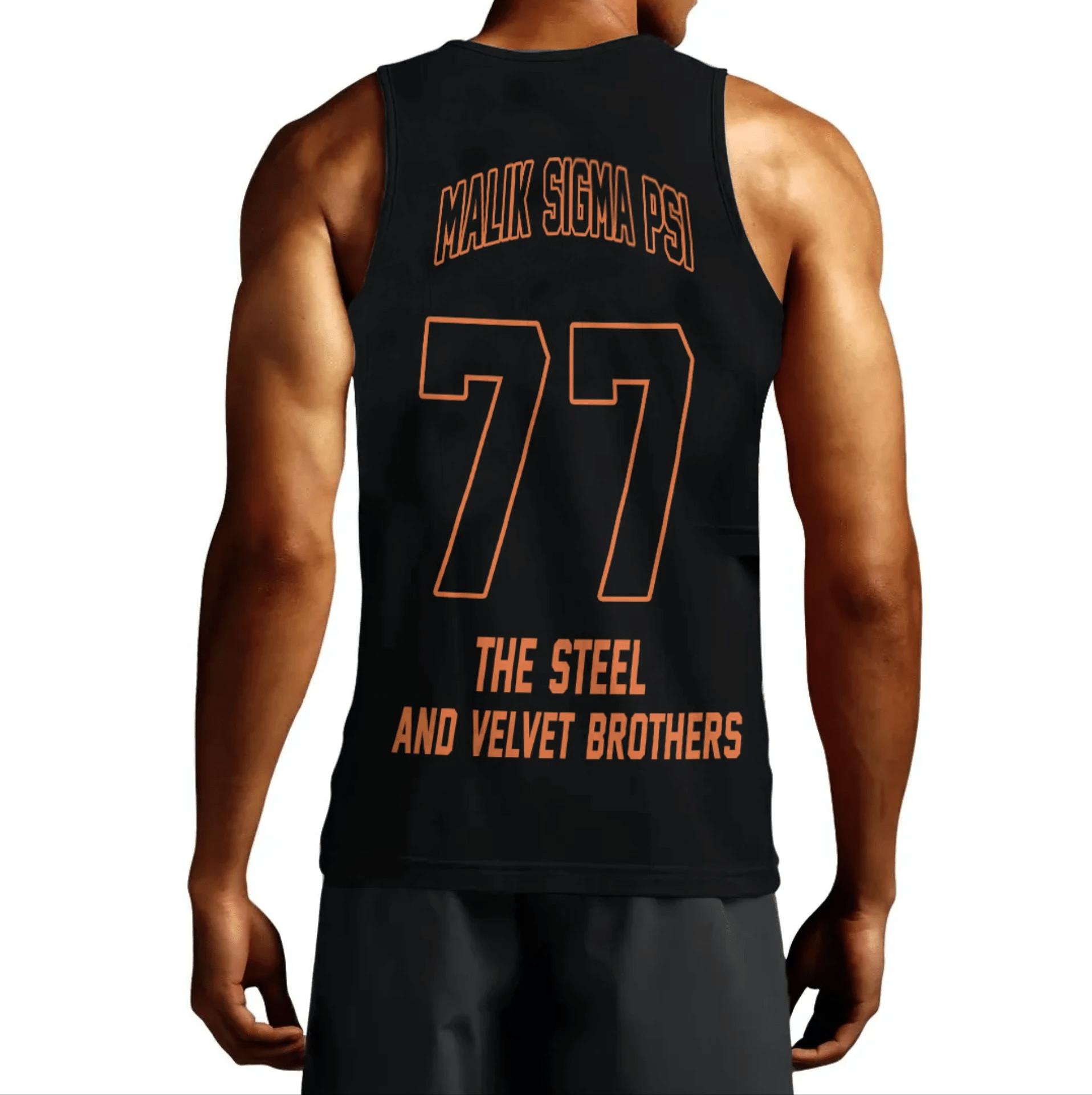 (Custom) Tank Top - Malik Sigma Psi Tank Top