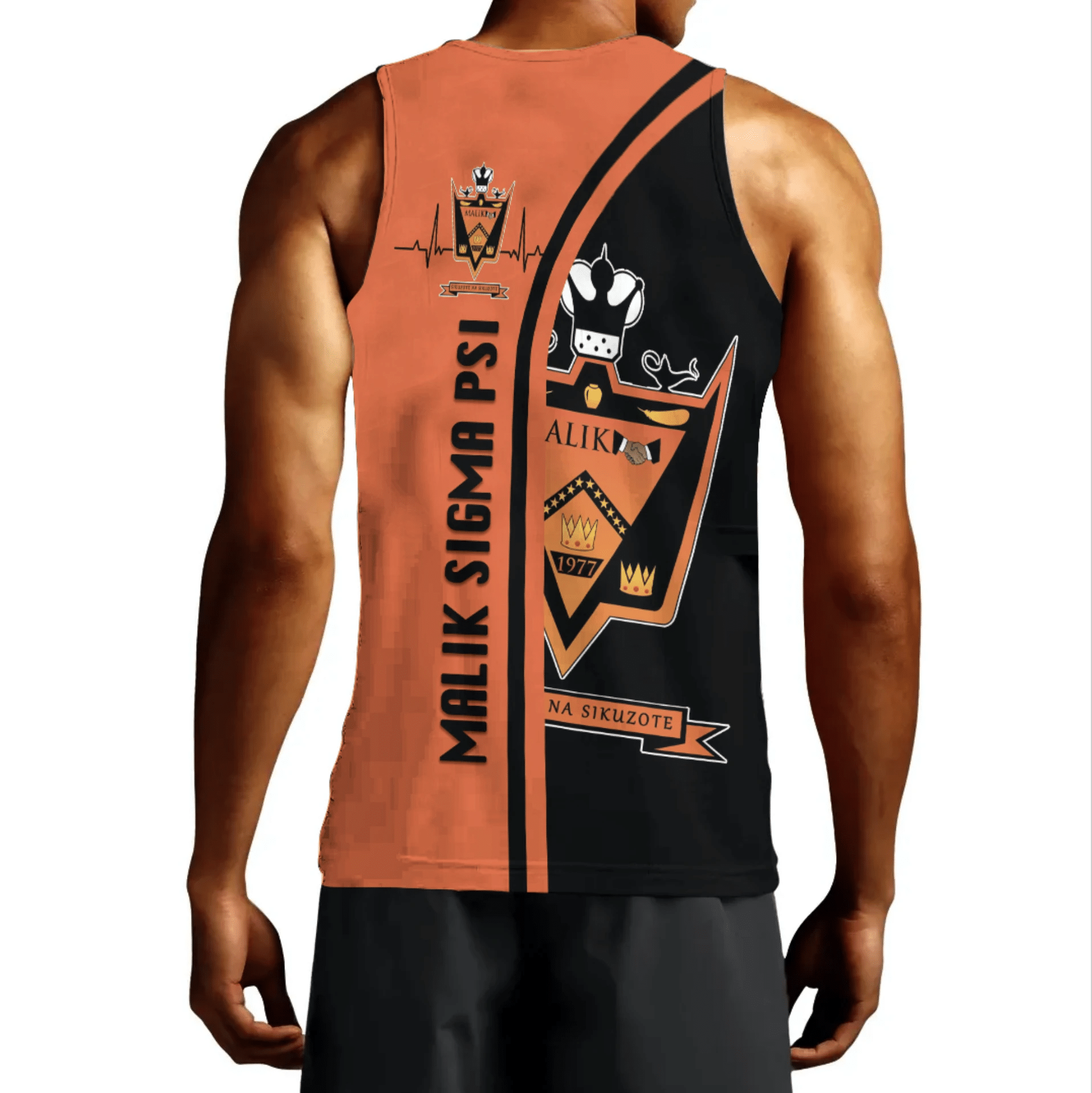 Tank Top - Malik Sigma Psi In My Heart Tank Top