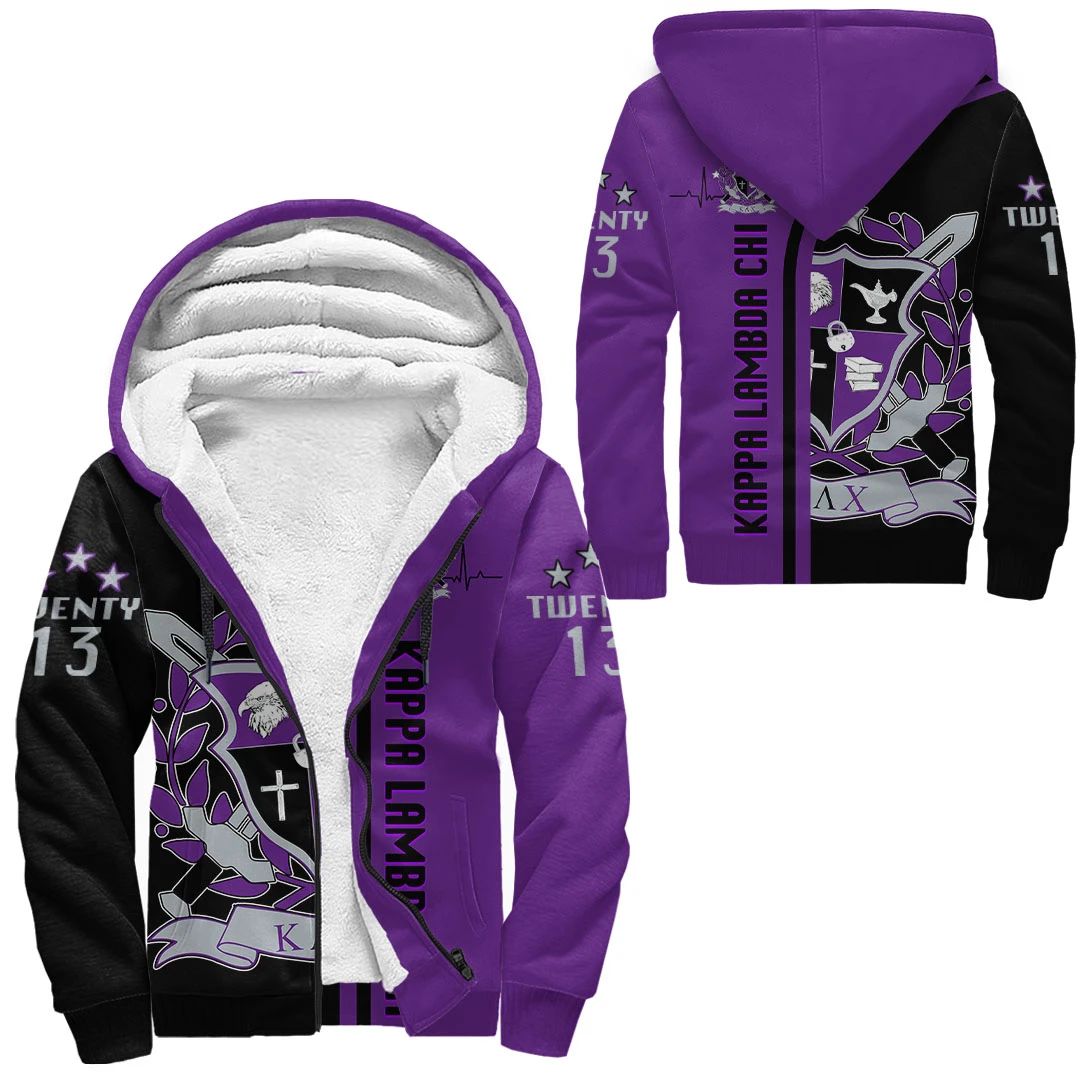 Hoodie - Kappa Lambda Chi In My Heart Sherpa Hoodies