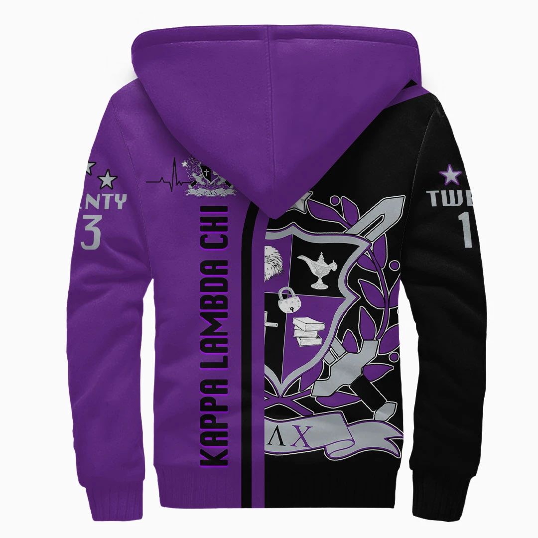 Hoodie - Kappa Lambda Chi In My Heart Sherpa Hoodies