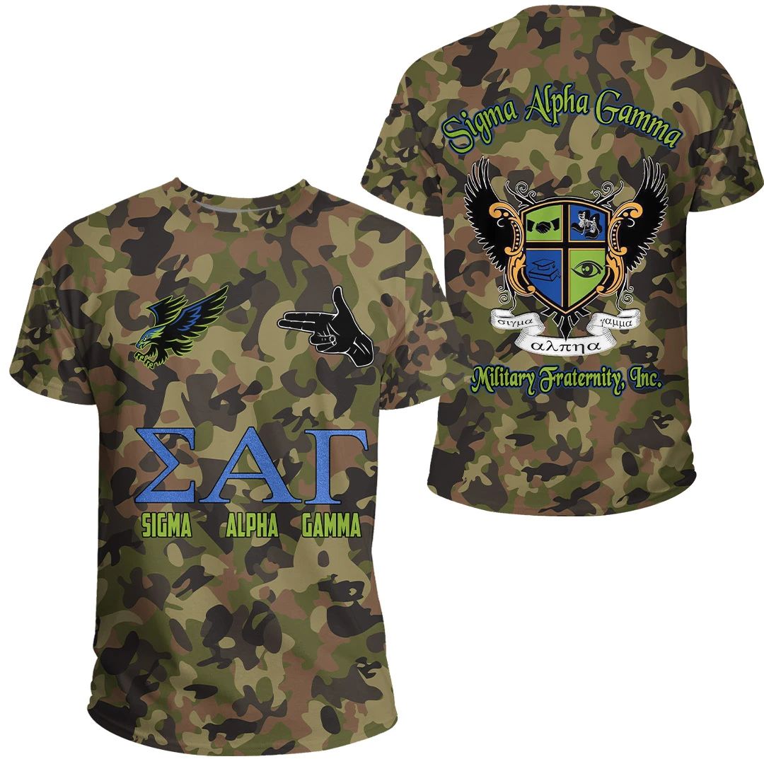 T-shirt - Sigma Alpha Gamma Camo T-shirt