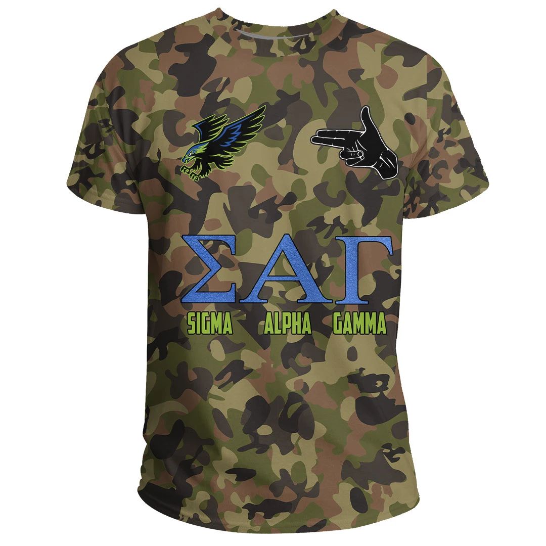 T-shirt - Sigma Alpha Gamma Camo T-shirt