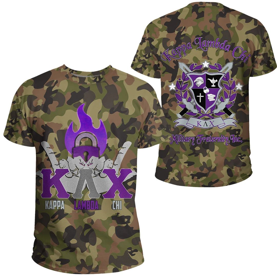 T-shirt - Kappa Lambda Chi Camo T-shirt