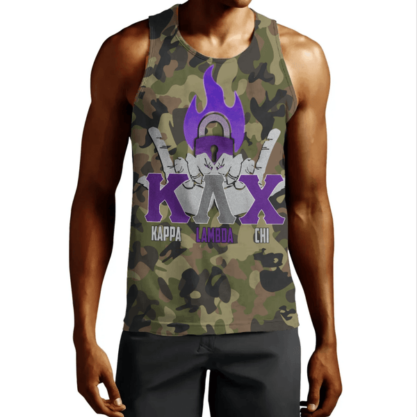 Tank Top - Kappa Lambda Chi Camo Tank Top