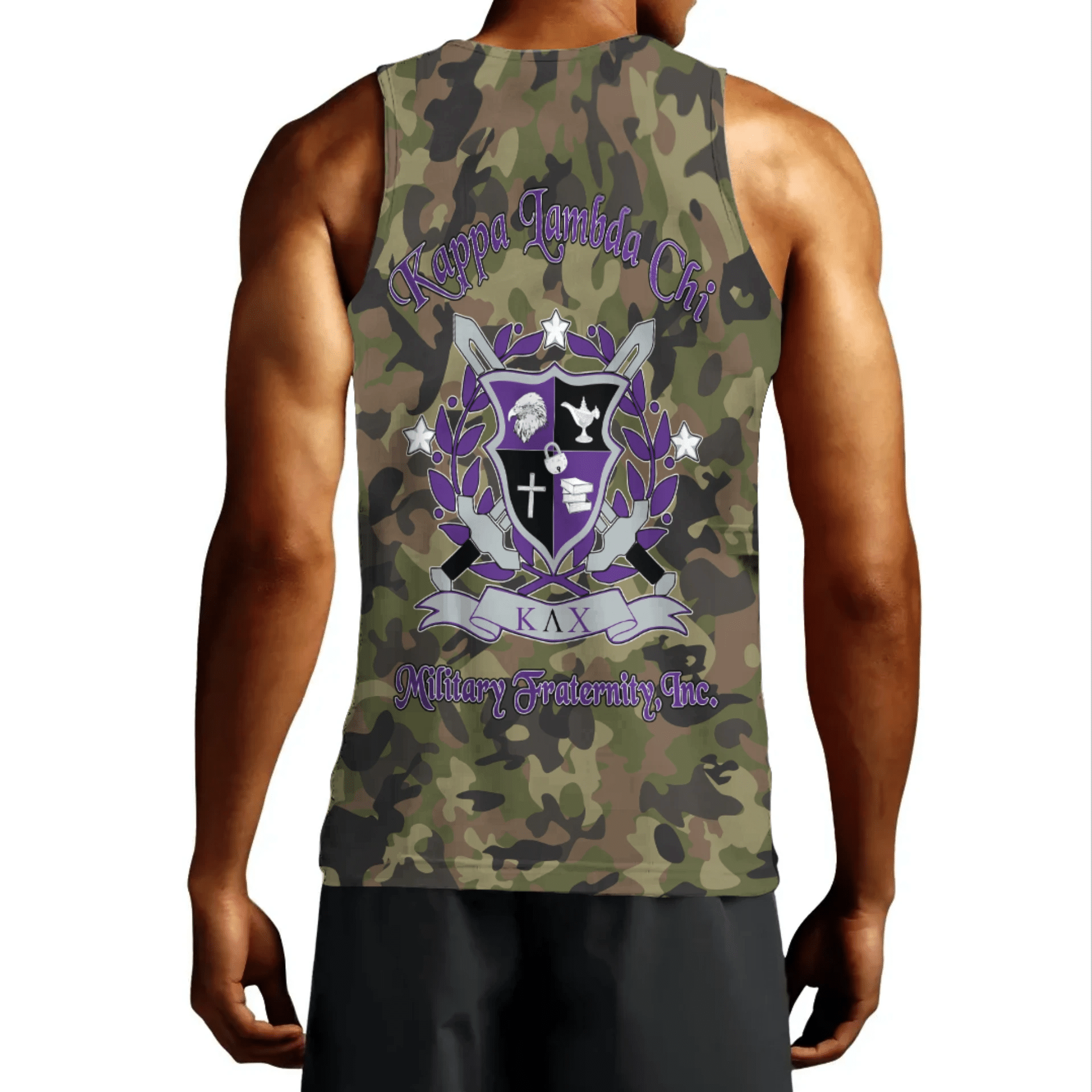 Tank Top - Kappa Lambda Chi Camo Tank Top