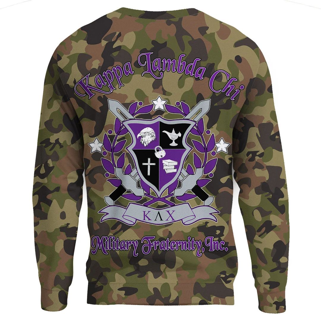 Sweatshirt - Kappa Lambda Chi Camo Sweatshirts