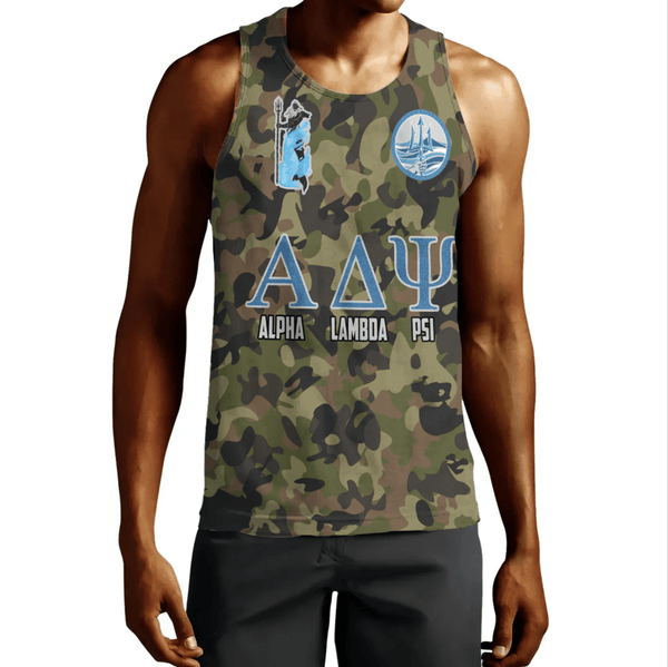 Tank Top - Alpha Lambda Psi Camo Tank Top