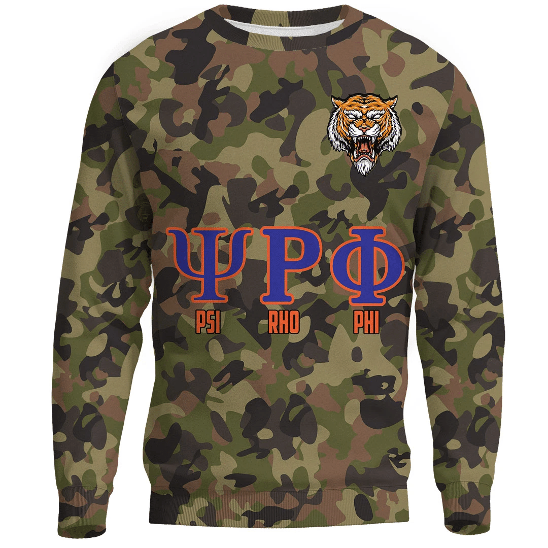 Sweatshirt - Psi Rho Phi Camo Sweatshirts