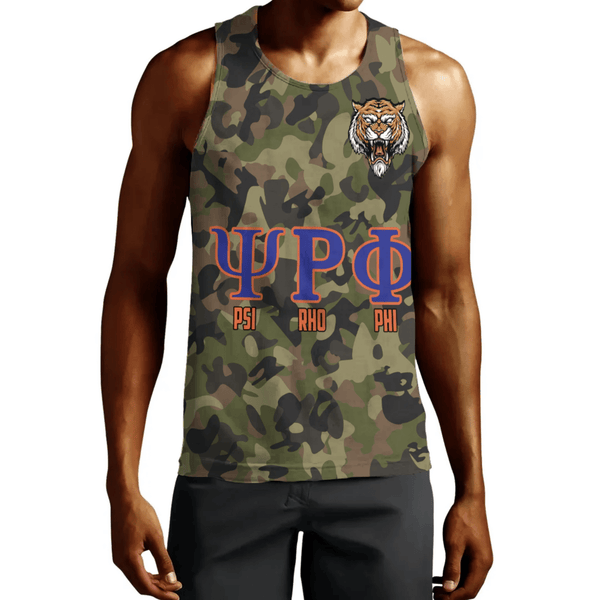 Tank Top - Psi Rho Phi Camo Tank Top