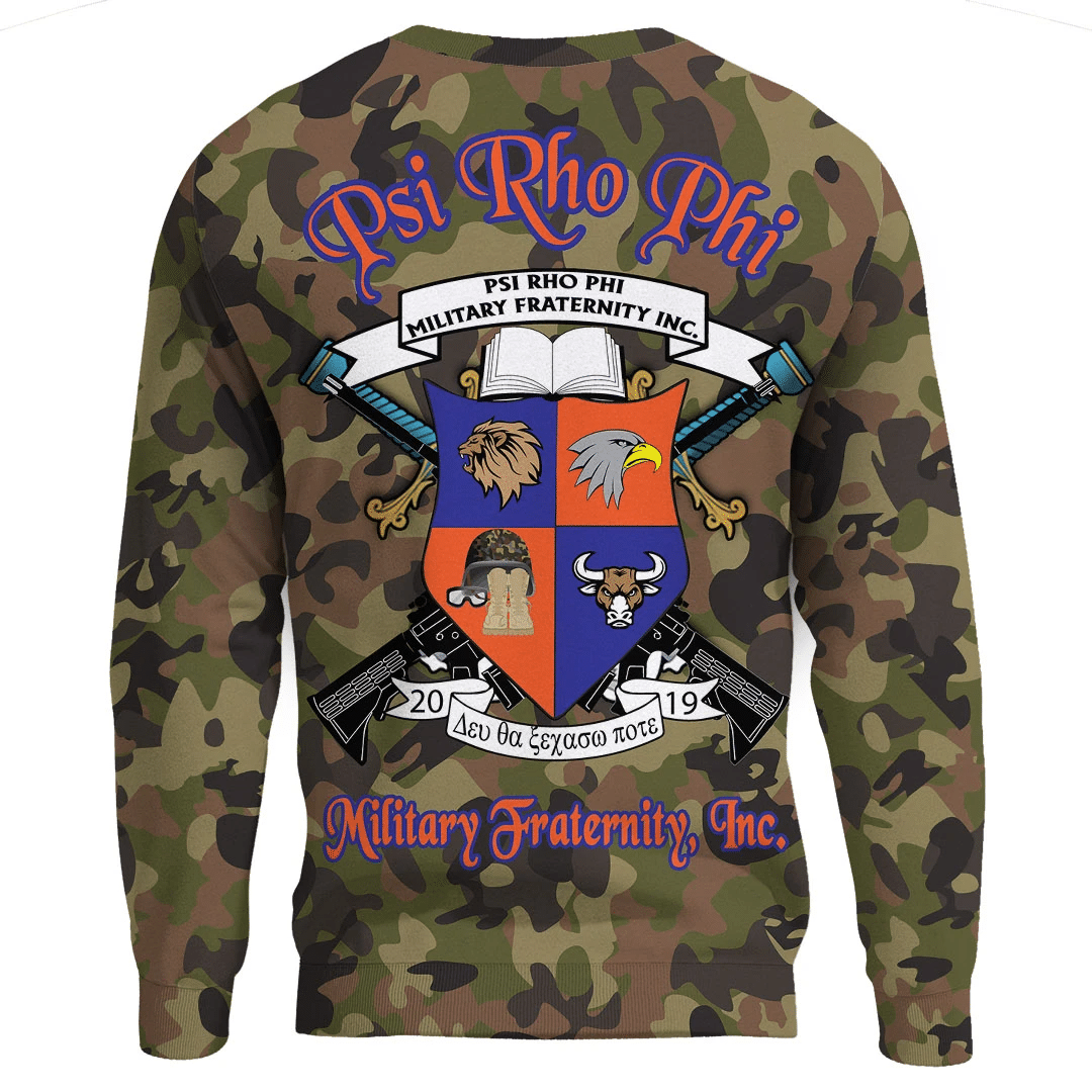 Sweatshirt - Psi Rho Phi Camo Sweatshirts