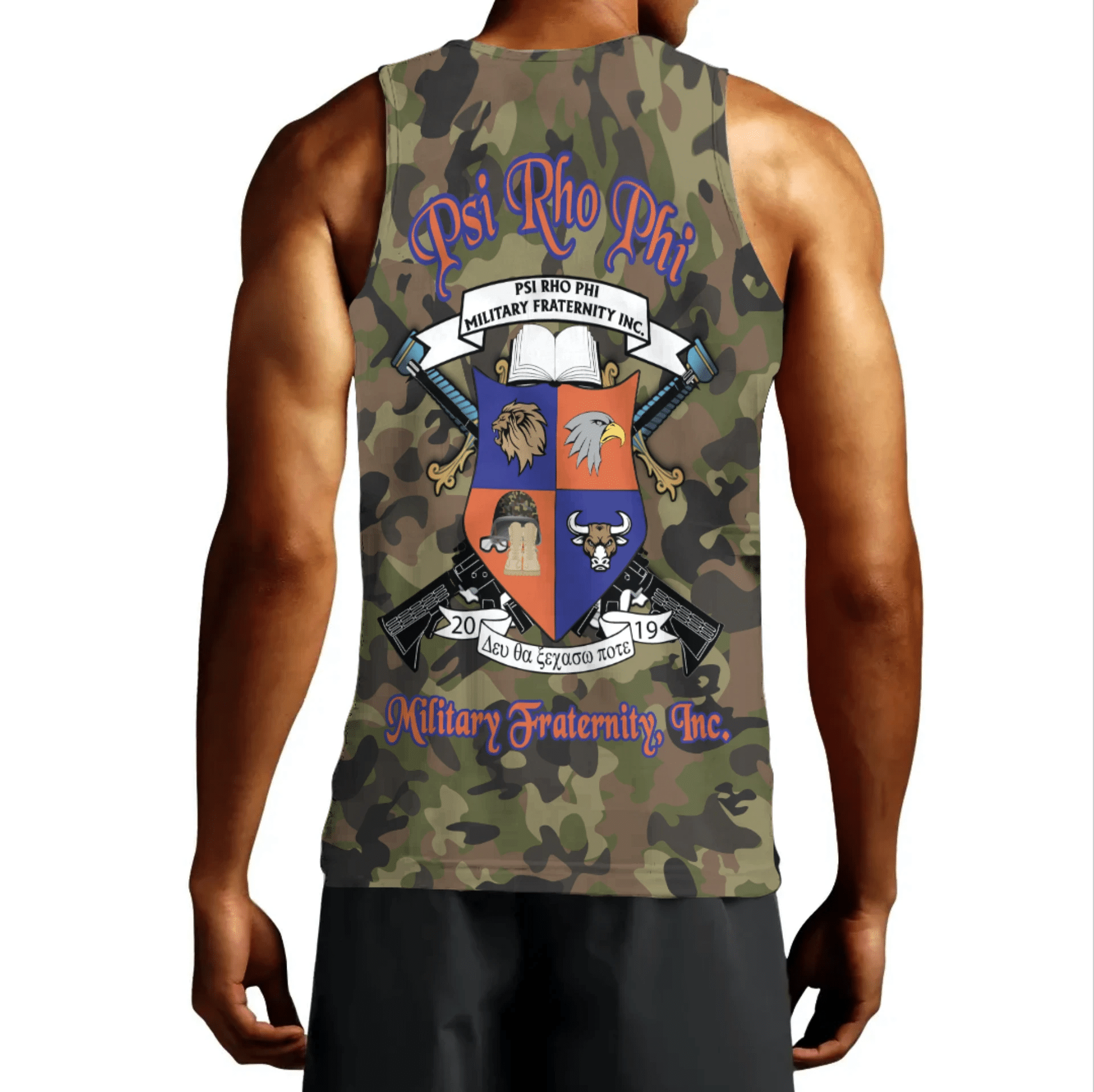 Tank Top - Psi Rho Phi Camo Tank Top