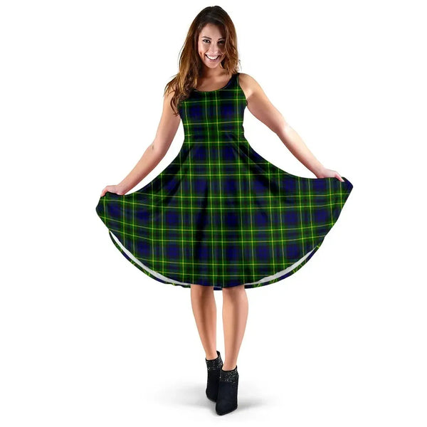 Campbell of Breadalbane Modern Tartan Midi Dress