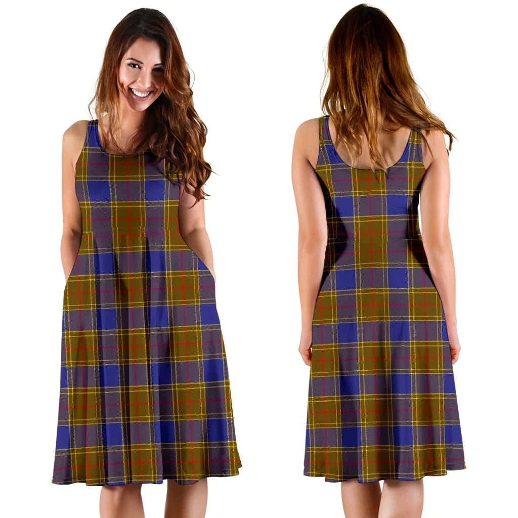 Balfour Modern Tartan Midi Dress