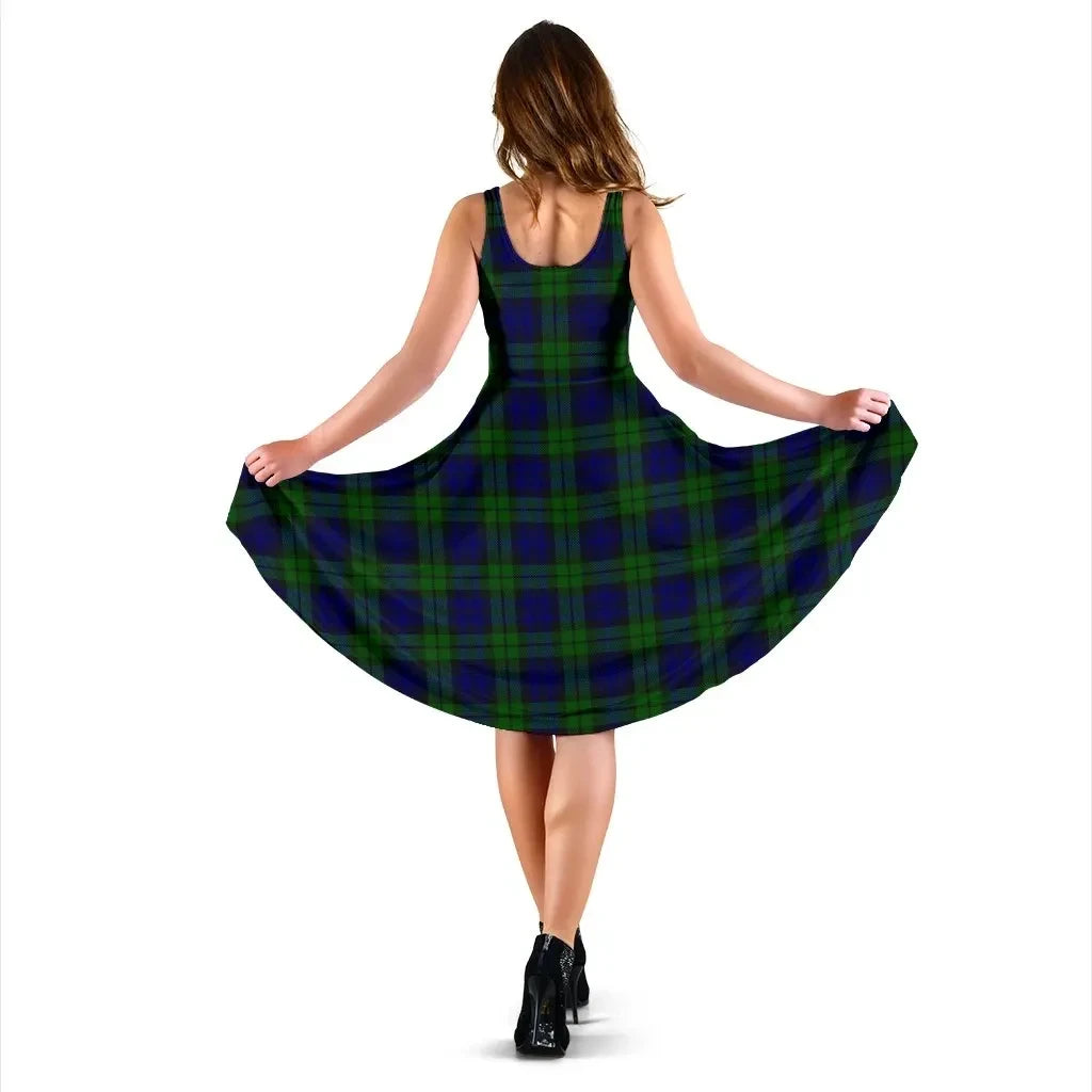 Campbell Modern Tartan Midi Dress