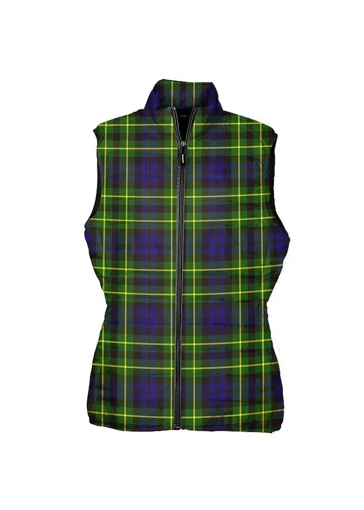 Campbell of Breadalbane Modern Tartan Plaid Puffer Vest