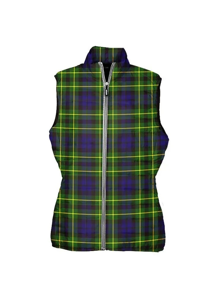 Campbell of Breadalbane Modern Tartan Plaid Puffer Vest