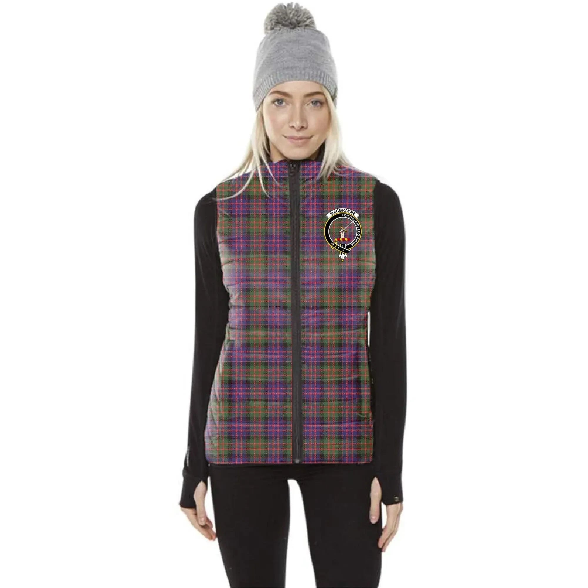 MacBrayne Tartan Crest Puffer Vest