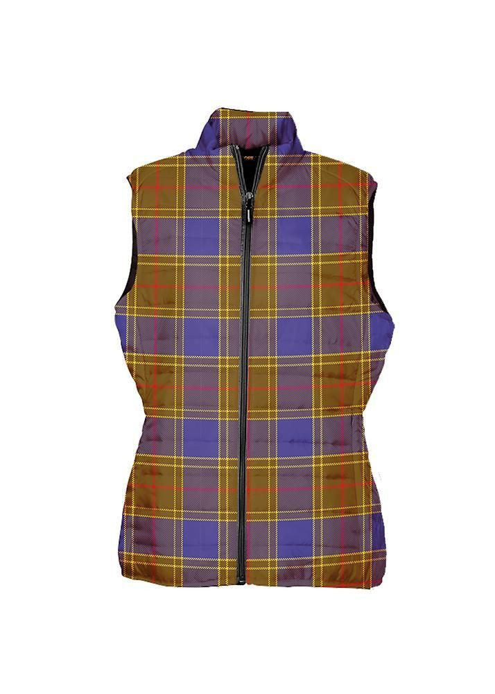 Balfour Modern Tartan Plaid Puffer Vest