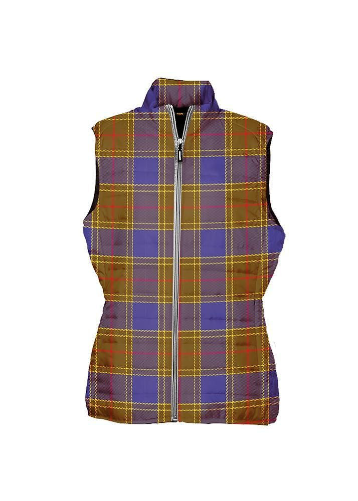 Balfour Modern Tartan Plaid Puffer Vest