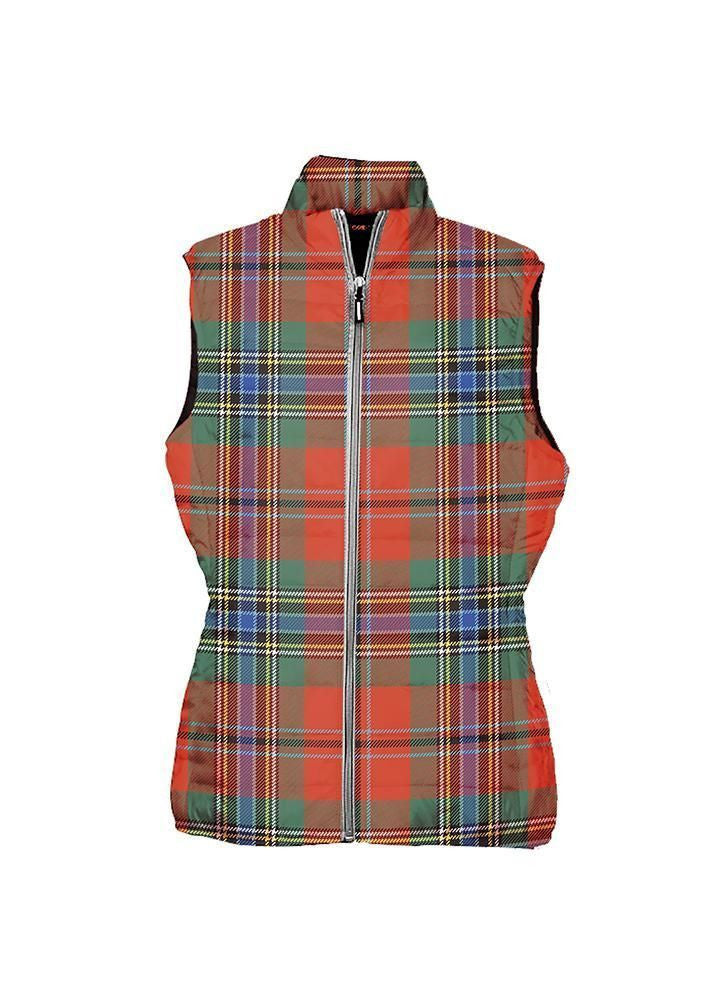 MacLean of Duart Ancient Tartan Plaid Puffer Vest